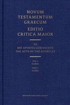 Novum Testamentum Graecum - Editio Critica Maior Vol. III: Chapters 15-28 | auteur onbekend | 
