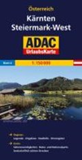 ADAC UrlaubsKarte Österreich 04. Kärnten, Steiermark-West 1 : 150 000 | auteur onbekend | 