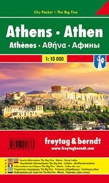 Athen, Stadtplan 1:10.000, City Pocket + The Big Five | auteur onbekend | 9783707917673